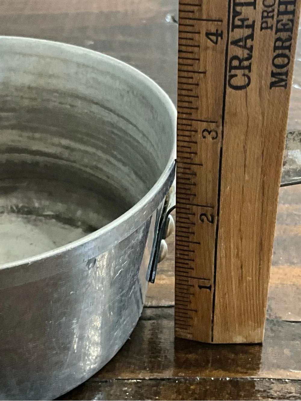 Vintage Worthmore Aluminum 2 cup Sauce Pan Pot USA